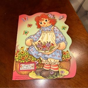 New Old Stock 2003 Raggedy Ann & Andy Coloring Activity Book Simon Schuster